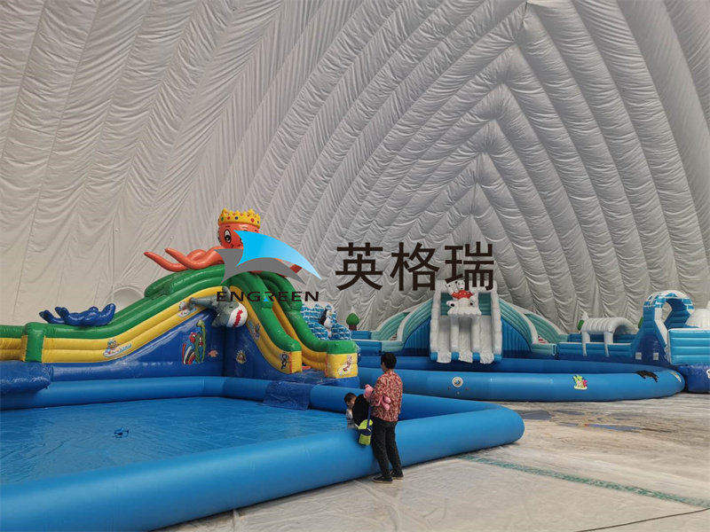 氣膜館里的室內(nèi)水上樂園你見過嗎？