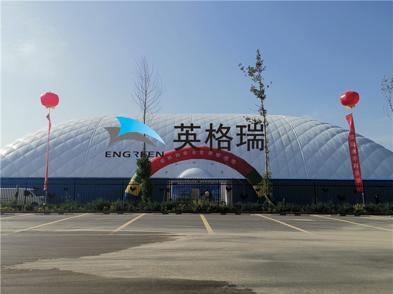 充氣吹起來的氣膜館，耗電量是不是很大呢？
